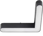 Lindby LED-Leiste 48V Lumaro, schwarz, L-Form, dimmbar - Schwarz