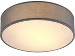 MONZANA&reg; Deckenlampe Stoff Wohnzimmer Schlafzimmer E27 Grau 30cm Rund 1-Flammig 40W