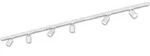 Briloner Rail Schienensystem, Komplettset, 6x GU10 Spots, Schwenkbar, Drehbar,...