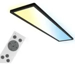 LED Deckenlampe 98cm LED Deckenleuchte LED Panel Flach Dimmbar Fernbedienung -