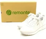 Remonte Sporthalbschuhe Formsohle modisch in weiss/weiss kombi, Gr. 37 - 37