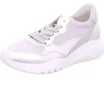 Gabor Shoes Sneaker - Silber Kombi Leder/Synthetik : 37 : Normal Gr&ouml;&szlig;e: 37 Weite: