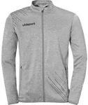 Uhlsport Score 26 Polyesterjacke Kinder - Dunkelgrau Meliert / Schwarz - Schwarz -