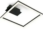 LED Deckenleuchte, schwarz, LED/14W - Schwarz