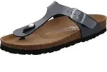 Rohde Damen Zehentrenner Pantolette Metallic-Optik Alba 5600, Gr&ouml;&szlig;e:42 EU,