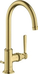 HansGrohe 16517950, HansGrohe AXOR Montreux Einhebel-Waschtischmischer 210 Brushed