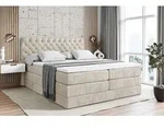 ALTDECOR Boxspringbett mit 2 Matratzen und Topper - 140x200 cm - BOXI8 KING -...
