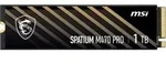 MSI Spatium M470 PRO PCIe 4.0 NVMe M.2 1TB PCI Express 4.0 3D NAND