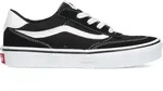 Vans Brooklyn Ls Suede/Canvas Black/White Gr&ouml;&szlig;e EU 31,5 - Schwarz - 31,5
