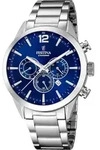 Festina F20343_7 Herren-Armbanduhr, Metall-Armband - Silber