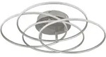 Globo Lighting Deckenleuchte Metall Nickel matt, LED - Grau