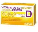 Vitamin D3 K2 Hevert+Calcium u.Magnes.2000 IE Kps. 120 St