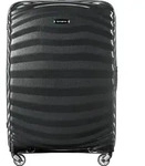 Samsonite Lite-Shock Spinner, Karre, Schwarz, Medium, 4 Rad/R&auml;der, Spinnrad,
