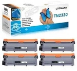 LOSMANN 4x Toner Kompatibel f&uuml;r Brother TN-2320 TN2320 f&uuml;r Brother DCP-L2560DN
