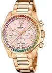 Festina Boyfriend Rainbow Chrono F20639/4 Frauenuhr Boyfriend Rainbow Chrono - Rosa