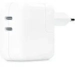 Apple USB-C Dual Port Power Adapter 35W (Netzteil) BULK - Wei&szlig;