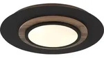 Globo Lighting Deckenleuchte Metall schwarz matt, LED - Schwarz