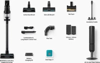 Samsung VS90F40EEK/WD, Samsung Bespoke AI Jet Ultra Akku+ CompleteClean, 1050 W