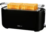 Clatronic Toaster 4 Scheiben | Langschlitztoaster mit