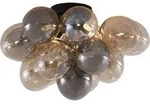 QAZQA - Design Deckenleuchte I Deckenlampe I Lampe I Leuchte Schwarz mit...
