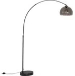 Moderne Bogenlampe Schwarz mit Rauchglas Arc - Schwarz