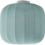 Lindby Deckenleuchte Helin, blau, Stoff, &Oslash; 35 cm - Blau
