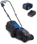 Scheppach Akku-Rasenm&auml;her BC-MP320-X | 32 cm Breite | 4-stufige...