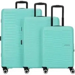 American Tourister Sunset Hills Trolley Set A Mint Green 76cm - T&uuml;rkis
