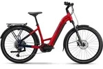 Haibike TREKKING 7 dynamite red/blue gl&auml;nzend 27,5" 800 Wh Wave E-Tourenbike in Rot
