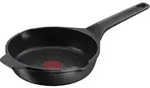 Tefal E24902, Rund, Schwarz, Aluminium-Guss, Titan, 2 Person(en), Keramik, Gas,