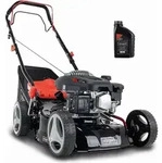 Scheppach Benzin Rasenm&auml;her RM420A 3,3PS 5in1 mit Antrieb Breite 42cm 0,6 L &Ouml;l