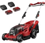 Einhell Power X-Change Akku-Rasenm&auml;her Ge-CM 36/37 Li 36Volt 2x18V rot/schwarz 2x