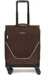 Stratic taska 4 Rollen Kabinentrolley S 55 cm mit Dehnfalte - Braun