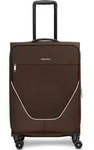 Stratic taska 4 Rollen Trolley M 65 cm mit Dehnfalte - Braun