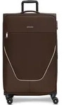 Stratic taska 4 Rollen Trolley L 76 cm mit Dehnfalte - Braun