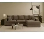 Kaiser M&ouml;bel Ecksofa mit schlaffunktion und bettkasten, Sofa L-form, Couch...