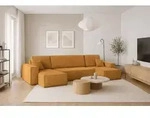Kaiser M&ouml;bel Ecksofa mit schlaffunktion und bettkasten, Sofa U-form, Couch...