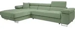 MIRJAN24 Ecksofa Torezio Mini Cord, Stilvoll Eckcouch mit Bettkasten und