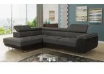 Ecksofa Caris mit Schlaffunktion und einstellbare Kopfst&uuml;tzen, Wohnlandschaft,