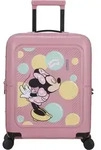 American Tourister Trolley Dashpop Disney Spinner 55 / 20 EXP TSA Minnie Bubbles rosa