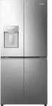 Hisense Freistehend Fl&uuml;gelt&uuml;rk&uuml;hlschrank, Inox, 483 l, Freistehend, Amerikanische