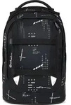 Satch Pack Schulrucksack Einzeln Ninja Matrix - Schwarz