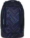 Satch Pack Schulrucksack Einzeln Purple Laser - Schwarz