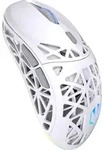 ENDORFY Kabellose Gaming-Maus LIV Plus Wireless Onyx White, Ladestation - Wei&szlig;
