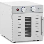 Professioneller D&ouml;rrautomat mit 8 Einsch&uuml;ben, 29 x 29 cm, 22 l, 800 W - Silber