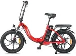 FAFREES F20 Elektrofahrrad: 250W Motor, 540WH Batterie, 70KM Reichweite - Rot