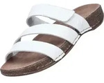 Rieker Damen-Pantolette Wei&szlig;, Farbe:wei&szlig;, EU Gr&ouml;&szlig;e:36 - Wei&szlig; - 36