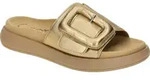 Gabor 63.751 Damenschuhe - bequeme Pantoletten gold Freizeit - Gold - 36