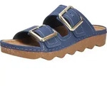 Rohde Damen Pantolette EASYS N&deg;32 blau Gr&ouml;&szlig;e EUR 36 - Blau - 36
