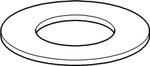 Grohe Dichtung chrom - 42310000 - Wei&szlig;